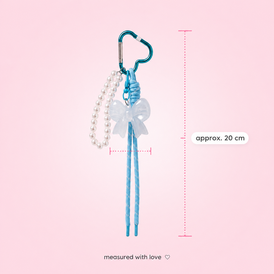 Teal phone charm strap by Cutesto – premium accessory – photo 5